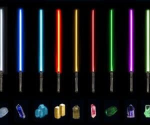 What is your favorite lightsaber color as seen in Star Wars canon?