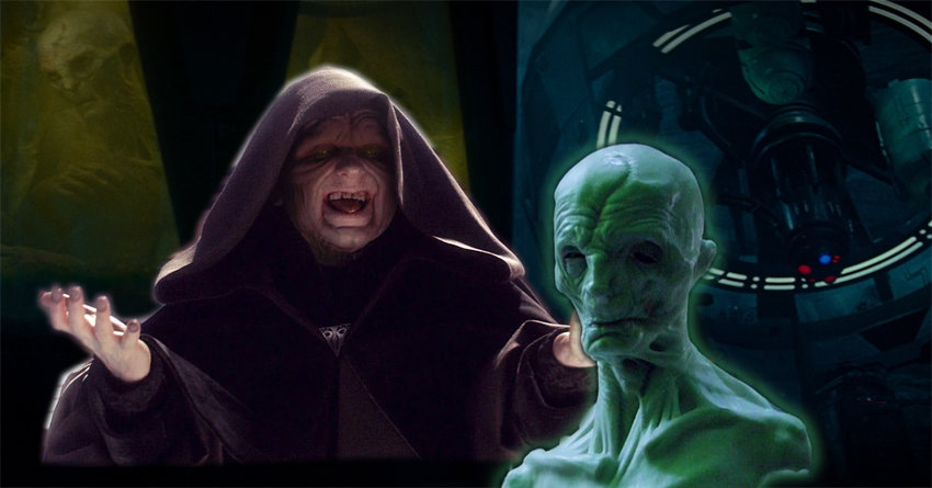 Snoke was supposed to be the body that would house Emperor Palpatine’s spirit